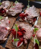 PLATOU CU CARNE DE VITA SAU CURCAN, platou pentru 6 persoane