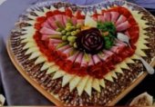 PLATOU INIMA, platou pentru 6 persoane