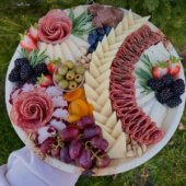 PLATOU ROTUND, platou pentru 6 persoane