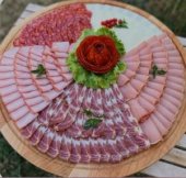 PLATOU ROTUND, platou pentru 6 persoane