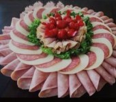 PLATOU ROTUND, platou pentru 6 persoane