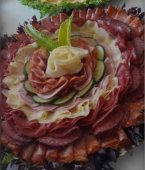 PLATOU ROTUND, platou pentru 6 prsoane